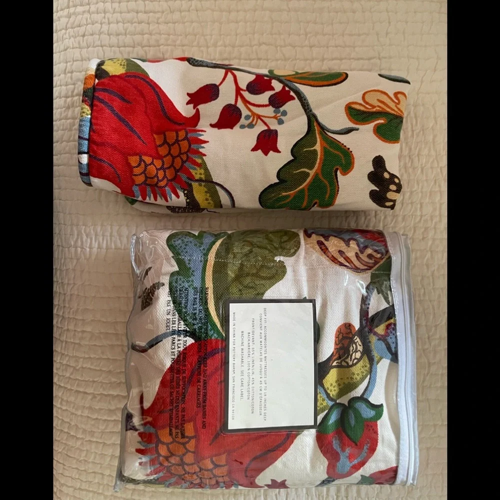 Pottery Barn Serafina Twin Duvet set
